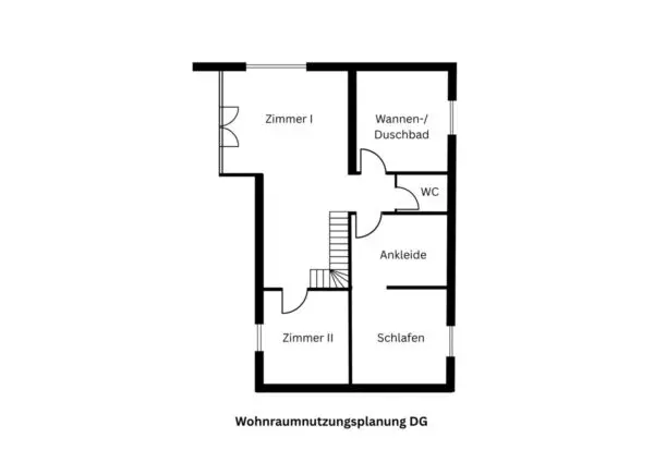 Grundriss Ebene II