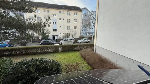 Ausblick Balkon