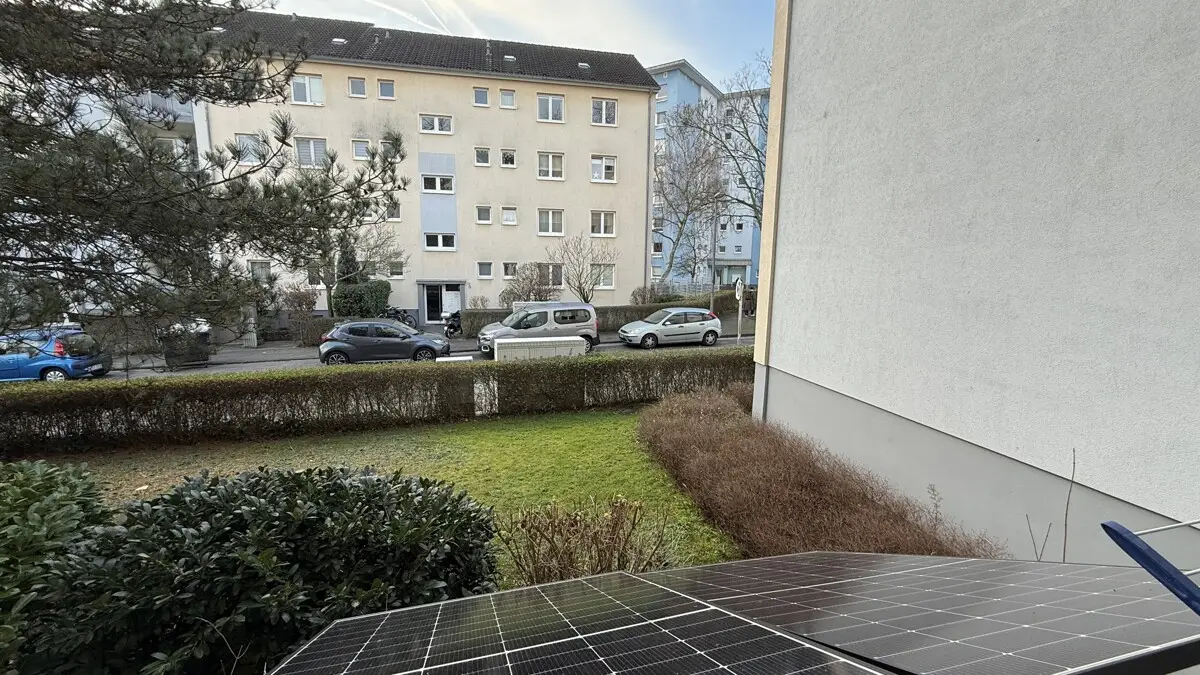 Ausblick Balkon
